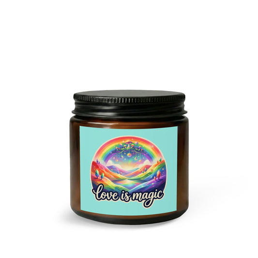 Love Is Magic Candle Set — Aromatherapy Candle with Matches & Wick Trimmer