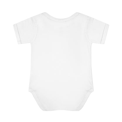 Infant Bodysuit "Born to Be Loved" Rainbow Baby Onesie